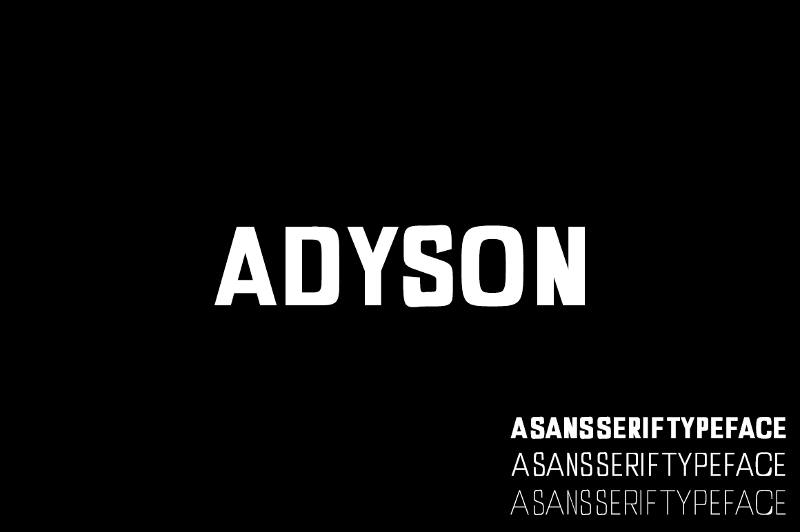 Adyson Typeface Review: A Bold Sans Serif for Modern Brands