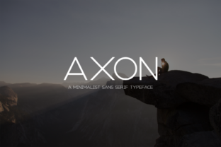 Axon Minimalist: A Versatile Sans Serif Typeface for Modern Brands