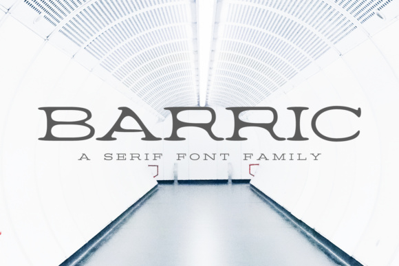 Barric Family: A Versatile Typeface for Modern Branding