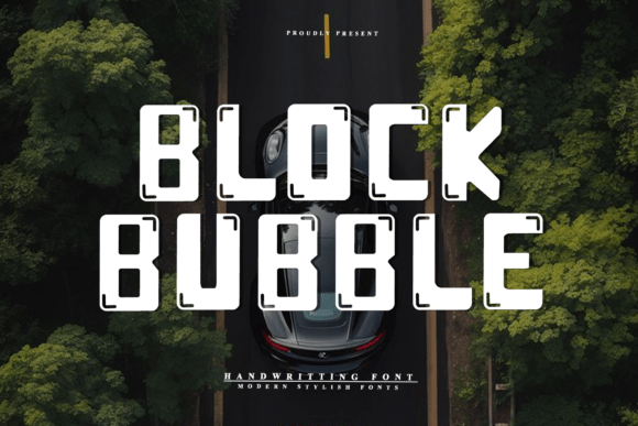Block Bubble: A Bold Display Font for Marketers