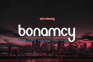Bonamcy: The Bold Sans Serif Font for Modern Brands