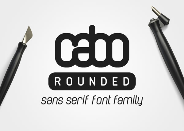 Cabo Rounded Family: A Friendly Typeface for Editors