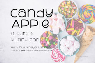 Candy Apple Font Review for Web Design