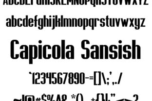 Capicola Sansish: The Perfect In-Between Typeface