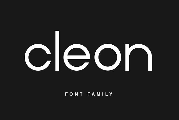Cleon: A Clean Sans Serif Typeface for Modern Editorial Design