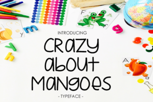 Crazy About Mangoes: A Bold Sans Serif Font for Web Design