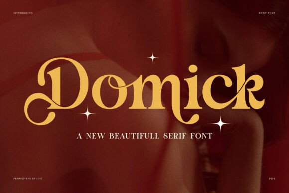 Domick: A Warm Serif Typeface for Editorial Design