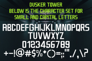 Dusker Tower: A Bold Sans Serif for Web Headers