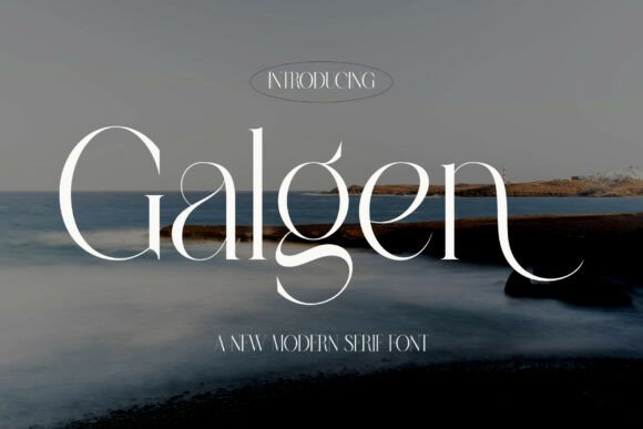 Galgen: A Modern Serif Font for Bold Branding