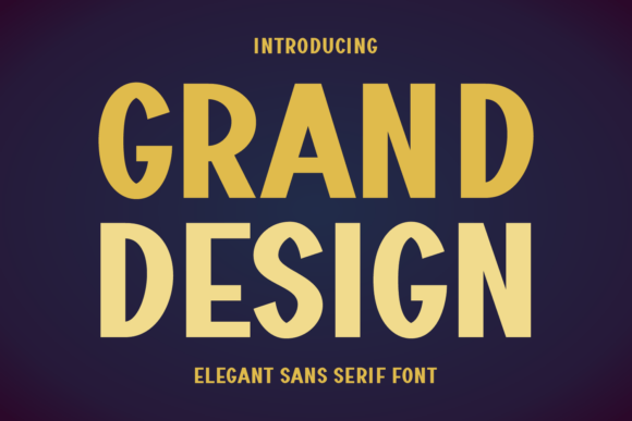 Grand Design Typeface Review for Modern Brands