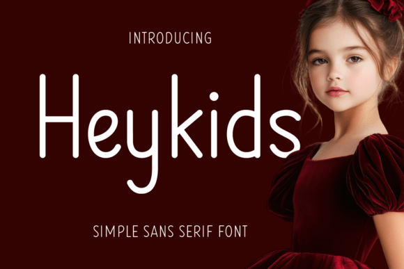 Heykids Typeface for Modern Editorial Design