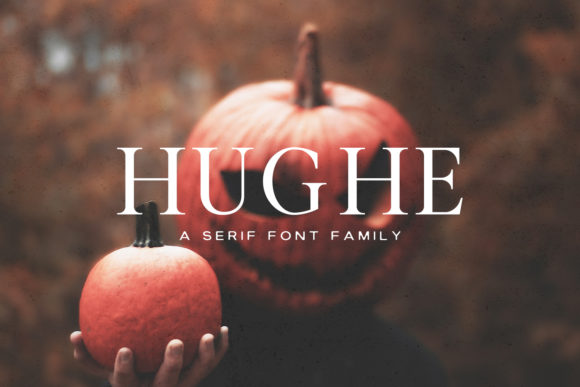 Hughe Family: A Versatile Serif Typeface for Branding