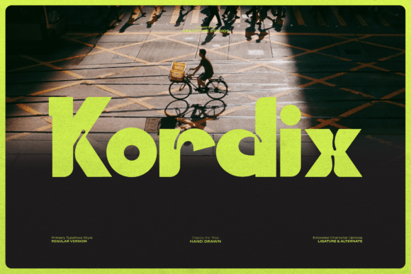 Kordix Typeface: Bold Branding for Small Business