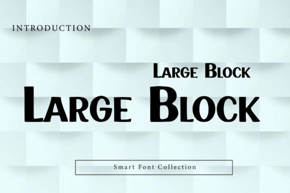 Large Block Font Review for Bold Campaigns