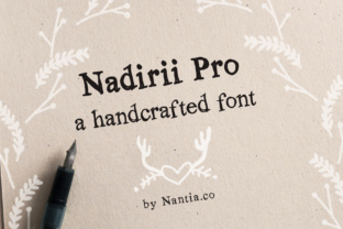 Nadirii Serif Typeface for Digital Design