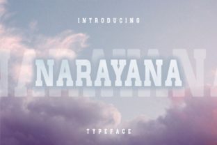Narayana Font: A Bold Serif for Striking Brand Identity