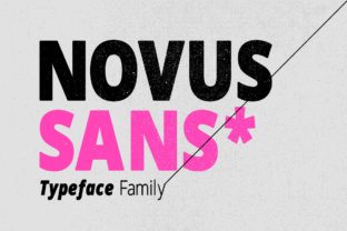 Novus Sans: A Modern Typeface for Web Design