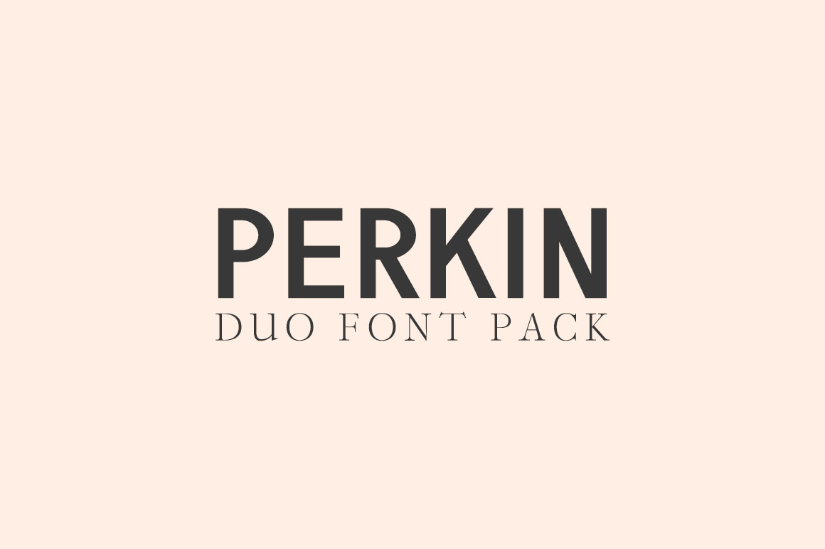 Perkin Duo: A Bold Sans Serif Font for Web Design