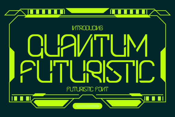 Quantum Futuristic Typeface Review