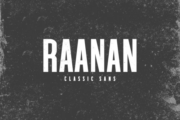 Raanan Family: A Bold Sans Serif Font for Modern Web Design