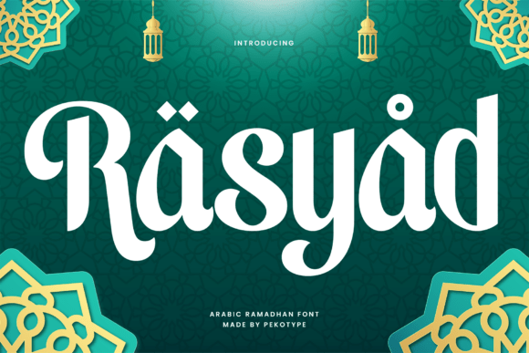 Rasyad Typeface: Elevating Web Design with Elegance