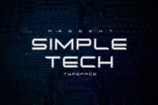 Simple Tech: A Clean Font for Modern Brands