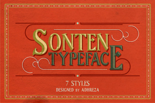 Sonten Typeface: A Serif Font Review for Branding