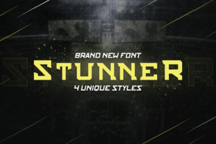 Stunner Family: A Bold Typeface for Branding