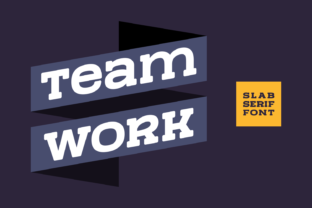 Team Work Font: Bold Branding for Small Business