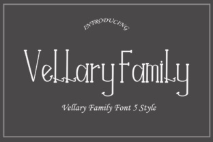 Vellary Family Font Review for Web Design