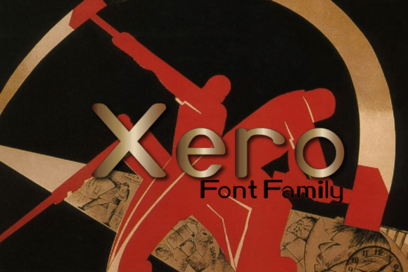 Xero Family Font: A Fresh Typeface for Small Brands